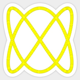 Lissajous III Sticker